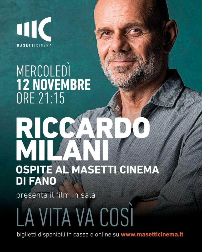 Il regista Riccardo Milani ospite al Masetti Cinema