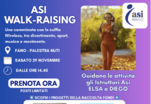 ASI Walk-Raising: a Fano la camminata solidale in cuffia, per sostenere i progetti di inclusione sociale
