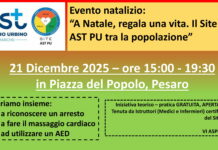 Un regalo che vale una vita: a Pesaro l’iniziativa AST sulla rianimazione