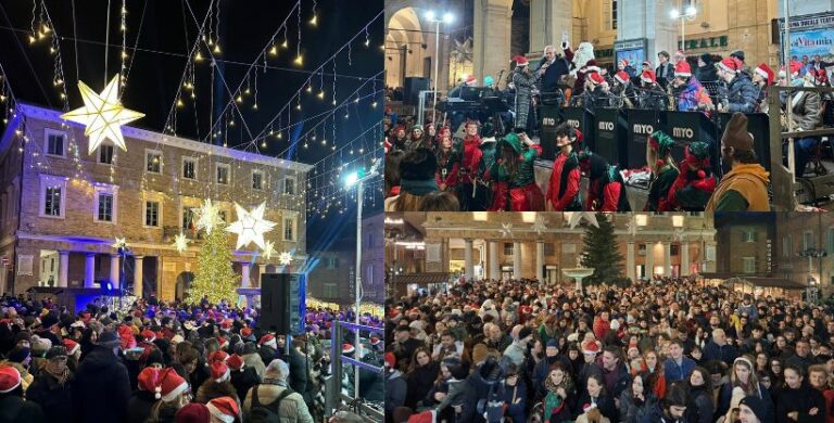 Urbino, il Natale illumina il centro storico tra magia e condivisione