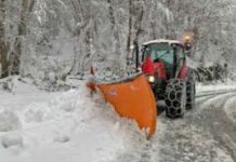 Vallefoglia: approvato il piano sgombero neve comunale 2026