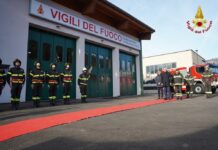 Macerata Feltria, inaugurata la nuova caserma dei Vigili del Fuoco