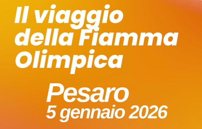 Fiamma Olimpica a Pesaro: percorso, orario e info utili