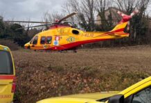 Serrungarina, uomo precipita in un fossato: recuperato dal Soccorso Alpino e Vigili del Fuoco