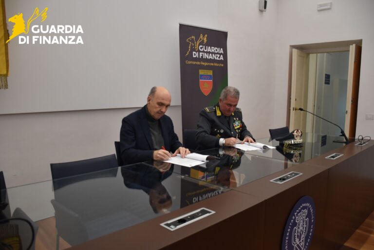 Rafforzata la collaborazione tra Università di Urbino e Guardia di Finanza a favore di studenti e personale