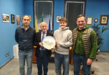 Ucchielli accoglie in comune il campione regionale di MTB Enduro categoria Allievi Massimo Panzieri