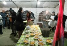 Giornata di grande festa per l’evento “Betlemme a Talacchio”, con un momento conviviale e lo spettacolo di fuochi d’artificio