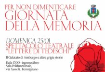 Per non dimenticare: a Fermignano due appuntamenti per la Giornata della Memoria