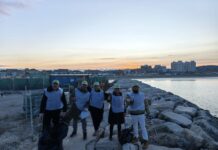 Porto di Senigallia ripulito: raccolti 120 chili di rifiuti