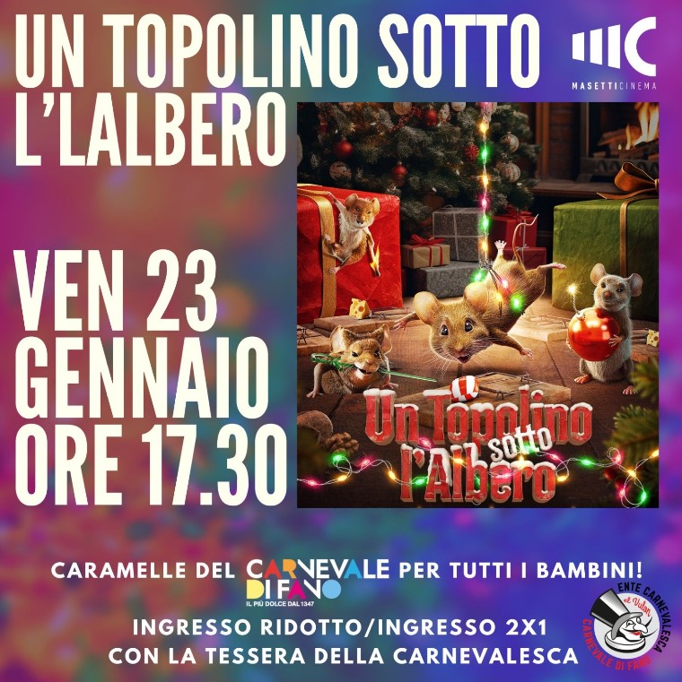 Un topolino sotto l'albero