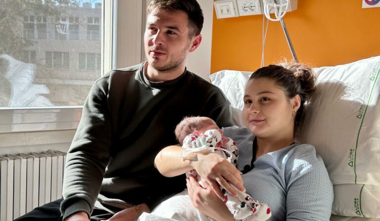 Milana è la prima nata del 2026 all’ospedale San Salvatore di Pesaro