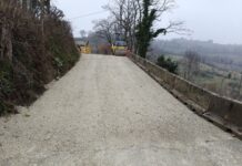 Ripristinata la frana, riapre Via Montali: strada di collegamento tra Vallefoglia e Montelabbate