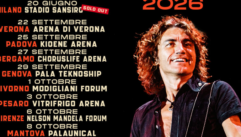 Ligabue alla Vitrifrigo Arena di Pesaro: data, orario e info biglietti