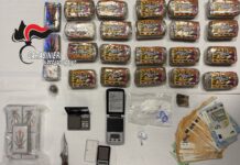 Maxi operazione antidroga a Bellocchi di Fano: tre arresti e sequestrati oltre 3 kg di stupefacenti