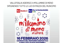 Vallefoglia aderisce a “M’illumino di Meno”, luci spente in piazza a Montecchio