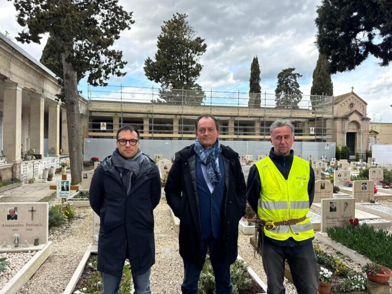 Fano, Cimitero Urbano: al via la riqualificazione del quadrante C. Investimento da 330mila euro