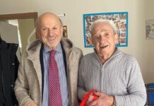 Domizio Rossi, figura storica del Monte di Colbordolo, compie 96 anni: gli auguri del Sindaco