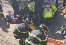 Cade dalla bici sui sentieri del Monte Cippo: intervento di Vigili del Fuoco ed elisoccorso