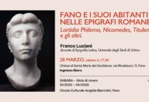 Fano romana raccontata dalle epigrafi: incontro con Luciani