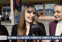 Pesaro, 100 giorni alla maturità: la festa degli studenti del Campus (VIDEO)