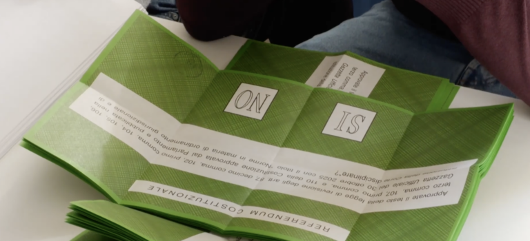 Referendum giustizia, nelle Marche vince il “No” con il 53,7%: prevale anche nel Pesarese