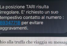 Vallefoglia, sms truffa sulla TARI: l’allerta del sindaco Ucchielli