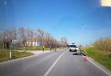 Incidente stradale sulla Strada Adriatica Sud, ferito gravemente un motociclista