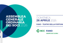 Soci BCC Fano riuniti in assemblea: appuntamento il 26 aprile al Teatro della Fortuna