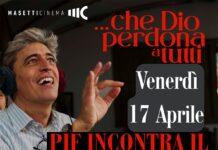 Pif ospite al Masetti Cinema per il suo “…Che Dio perdona a tutti”