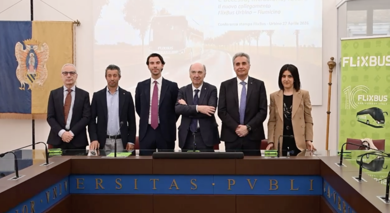 Autobus, presentata la linea FlixBus Urbino–Roma. Si parte il 18 giugno
