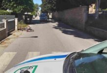 Fano – Incidente stradale tra auto e bicicletta: ciclista trasportata in eliambulanza a Torrette