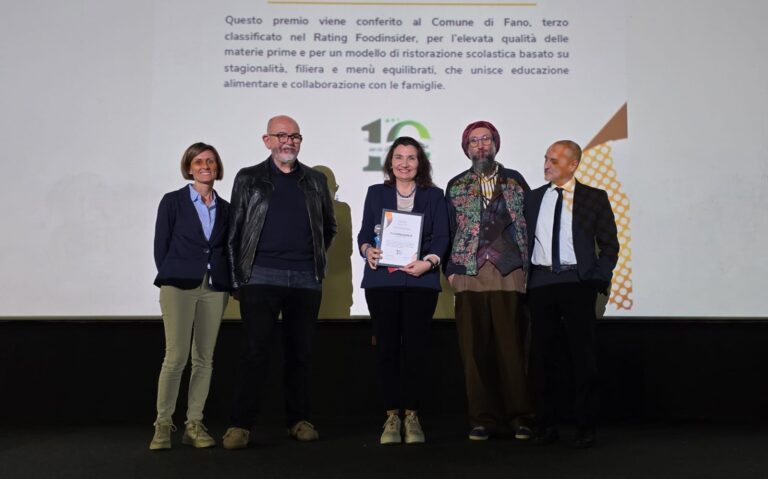 Fano si conferma eccellenza italiana nella ristorazione scolastica