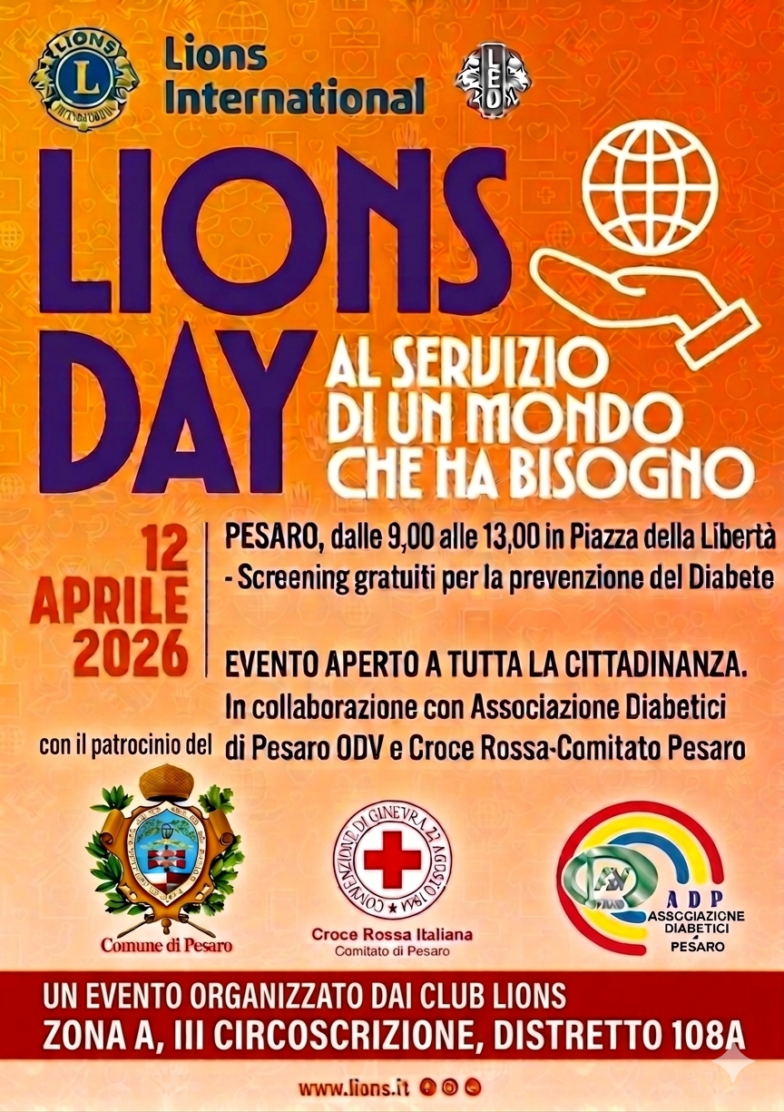 locandina evento lions day