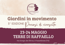 Terre di Raffaello torna con la nuova edizione di “Giardini in movimento”