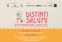 Distinti Salumi: al via le anteprime con una cena a 6 mani nella Gola del Furlo