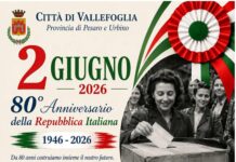 Vallefoglia celebra il 2 Giugno a Montecchio: cerimonia in Piazza del Municipio per la Festa della Repubblica
