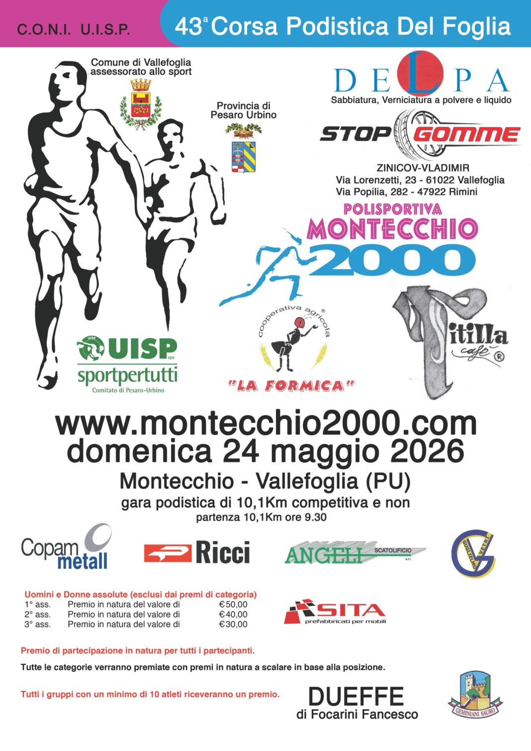 PODISTICA 2026 1