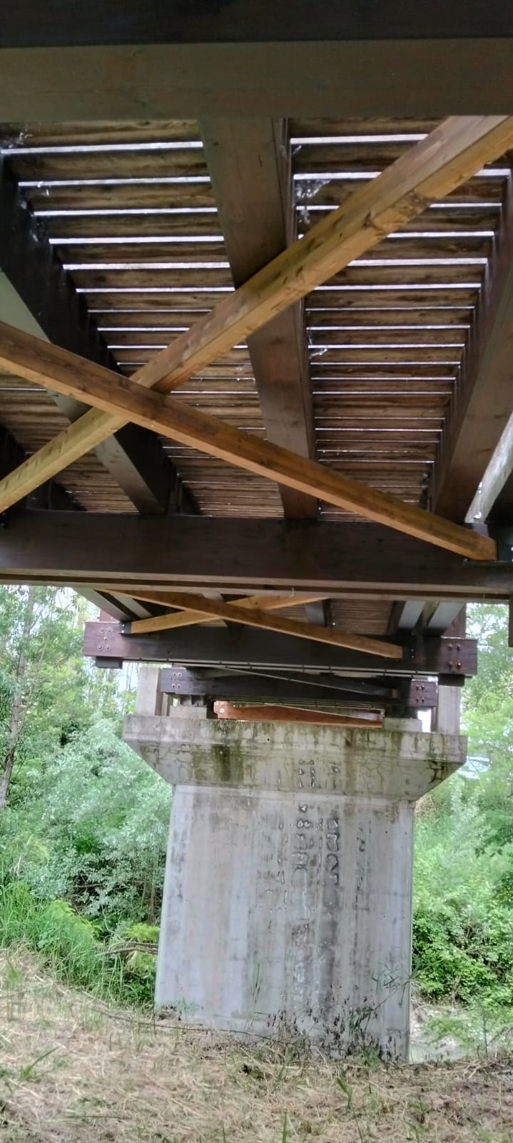 PONTE CICLOPEDONALE TIRANTI