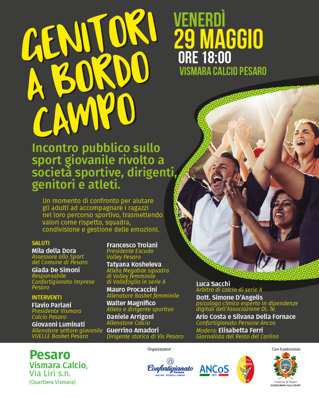 Volantino genitori-a-bordo-campo