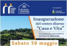 Domani l’inaugurazione del Centro Diurno “Casa e Vita” di Colli al Metauro