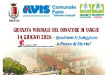 Giornata Mondiale Donatore di Sangue: camminata nel centro storico di Fano tra cultura, salute e solidarietà