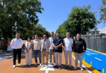 Fano, inaugurato il nuovo parcheggio dello Sport Park: 150 posti gratuiti e pista ciclopedonale