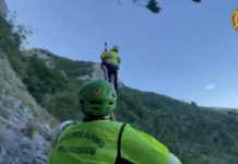 Piobbico, arrampicatore precipita alla Falesia del Re: interviene l’elisoccorso (VIDEO)