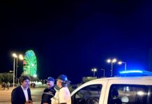 Primo weekend di controlli potenziati, Biancani in sopralluogo notturno con la Polizia Locale