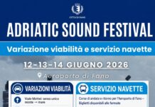 Adriatic Sound Festival a Fano: modifiche temporanee alla viabilità per garantire lo svolgimento della manifestazione in condizioni di sicurezza