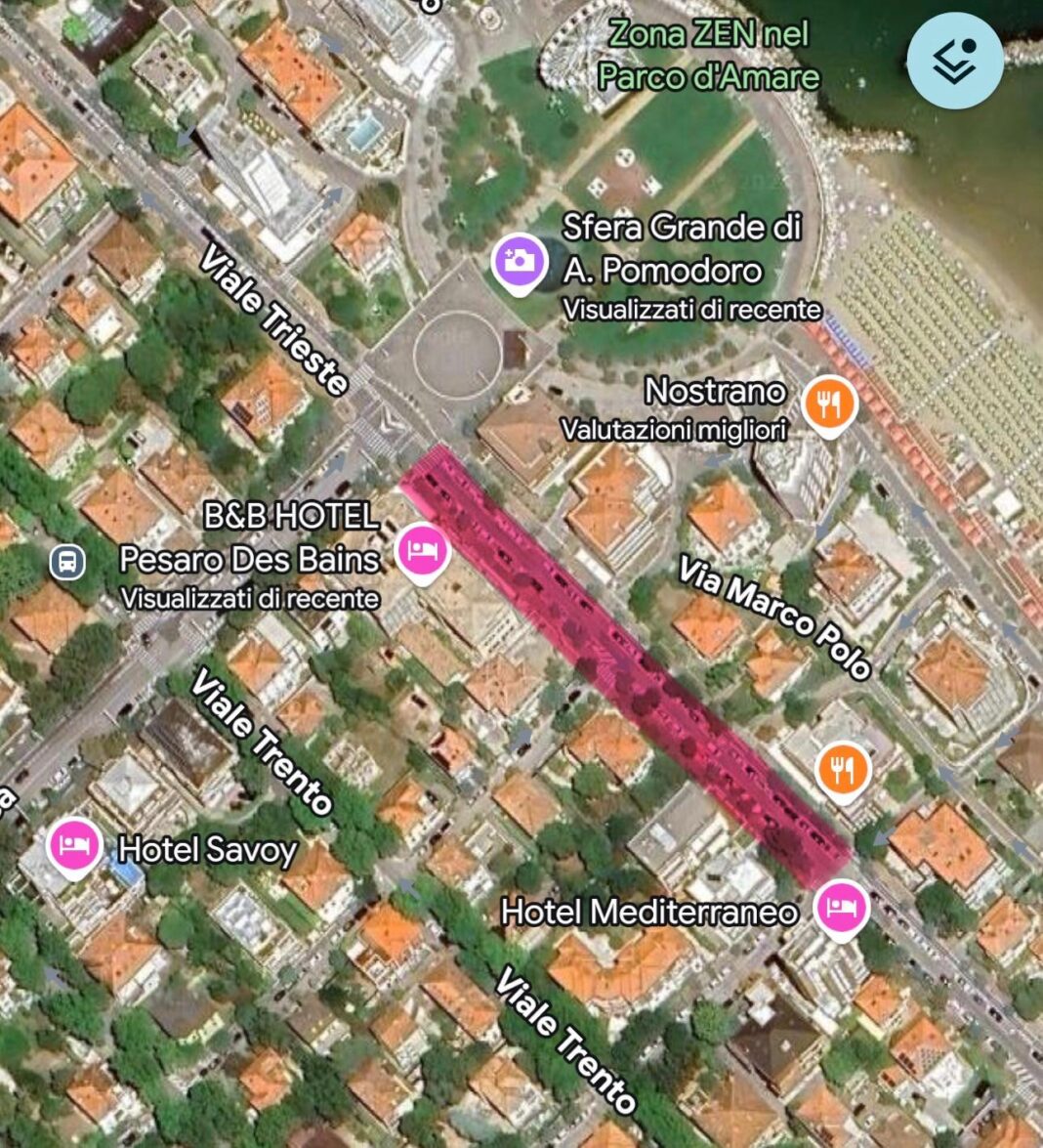 mappa viale trieste