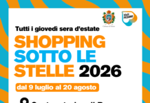 Pesaro, dal 9 luglio torna “Shopping sotto le Stelle”