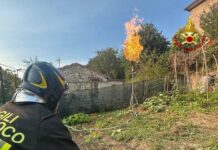 Perdita di GPL da un serbatoio interrato a Fabriano: intervento dei Vigili del Fuoco
