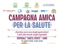 Coldiretti Pesaro Urbino a Fano per salute e alimentazione: all’ospedale Santa Croce arriva il mercato contadino della prevenzione