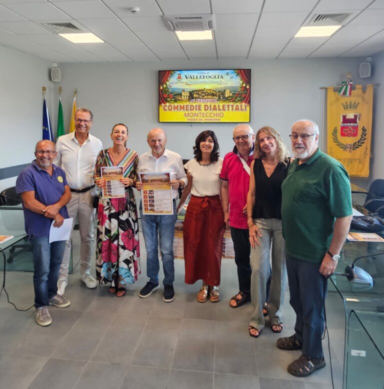 Presentato a Vallefoglia il 4° Festival delle Commedie Dialettali